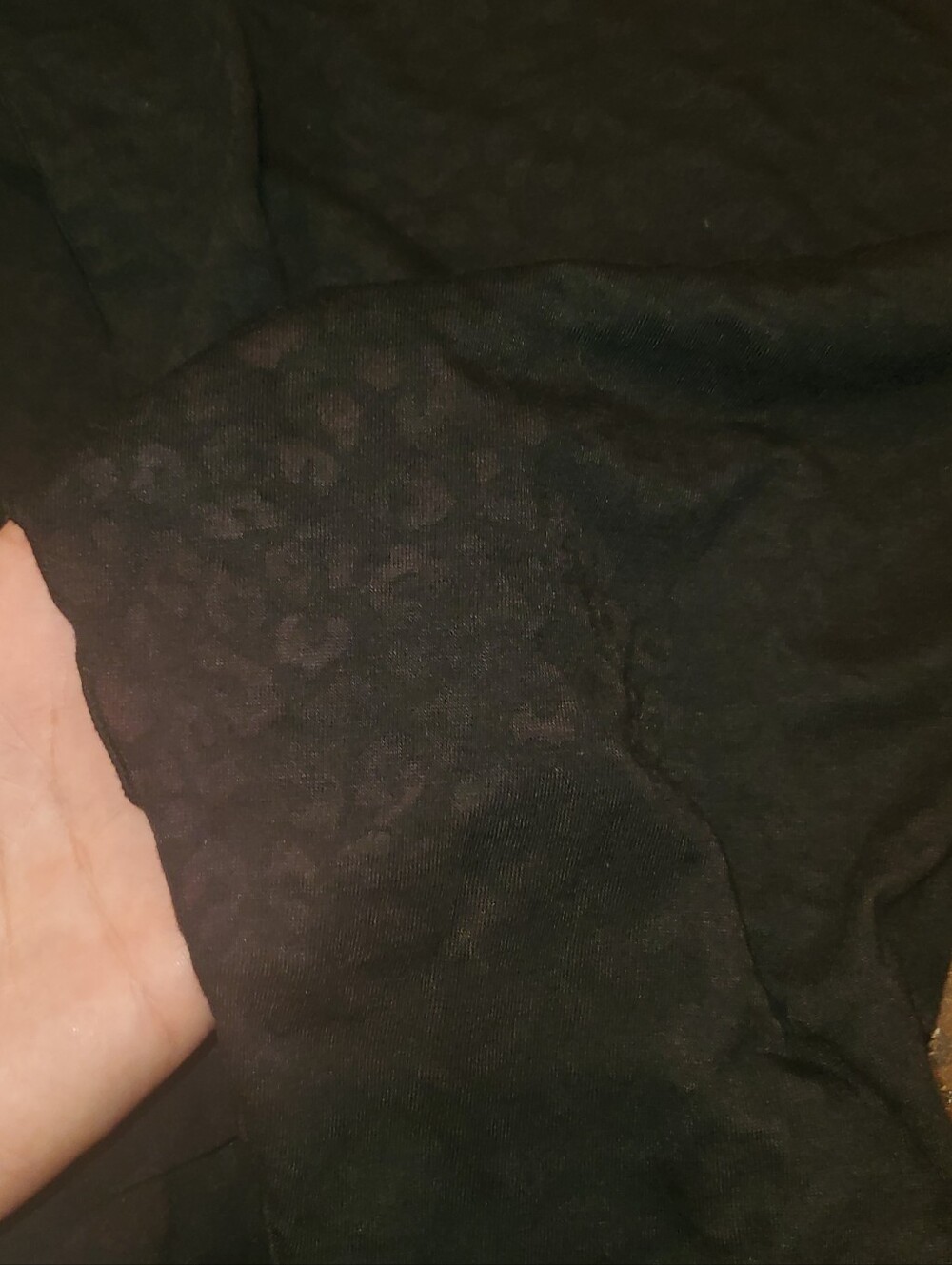 Guess Black Cropped Short Sleeve Top - Picture 6 of 14